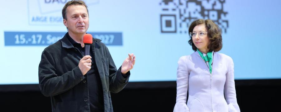 Stefan Hutter und Isabella Stickler bedanken sich für das große Interesse an der 31. ARGE Fachtagung in Bad Ischl.
