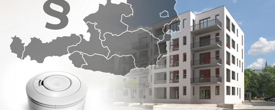 Haus und Österreich-Karte