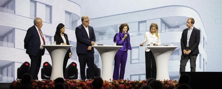 Festakt zum 80-jährigen Bestehen des Verbands der gemeinnützigen Bauvereinigungen in der STAGE 3 in Wien