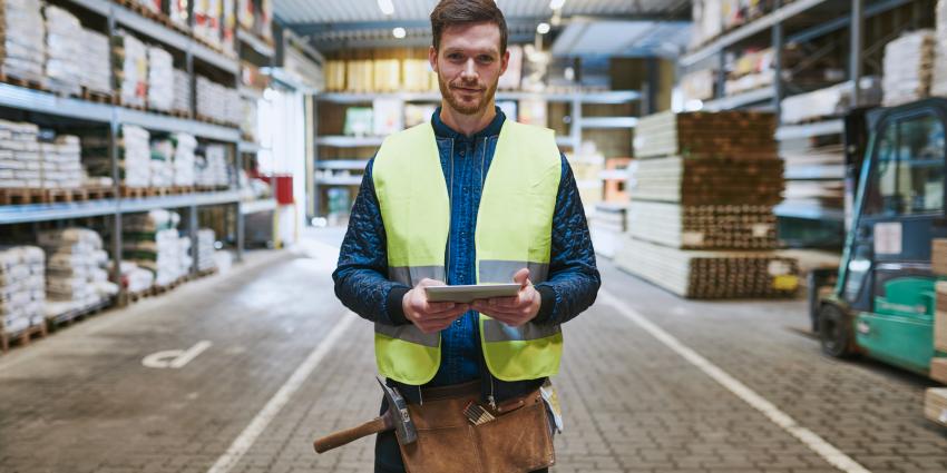 Baustoffhandel während Corona