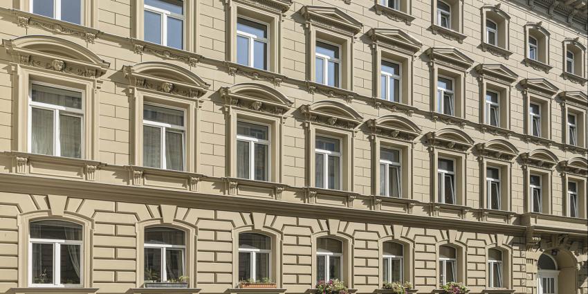 Fassade eines Gründerzeithauses