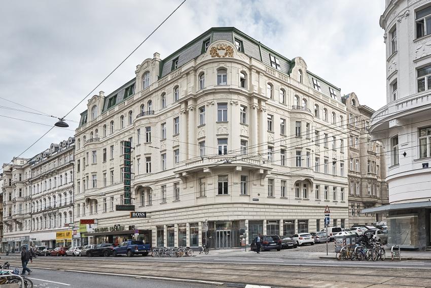 Gründerzeithaus Fassade in Wien