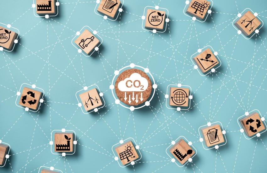 CO2 Emissionen grafisch dargestellt