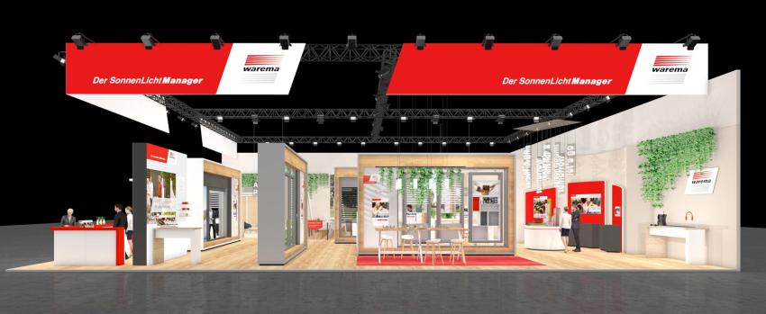 Messestand von Warema BAU 2025