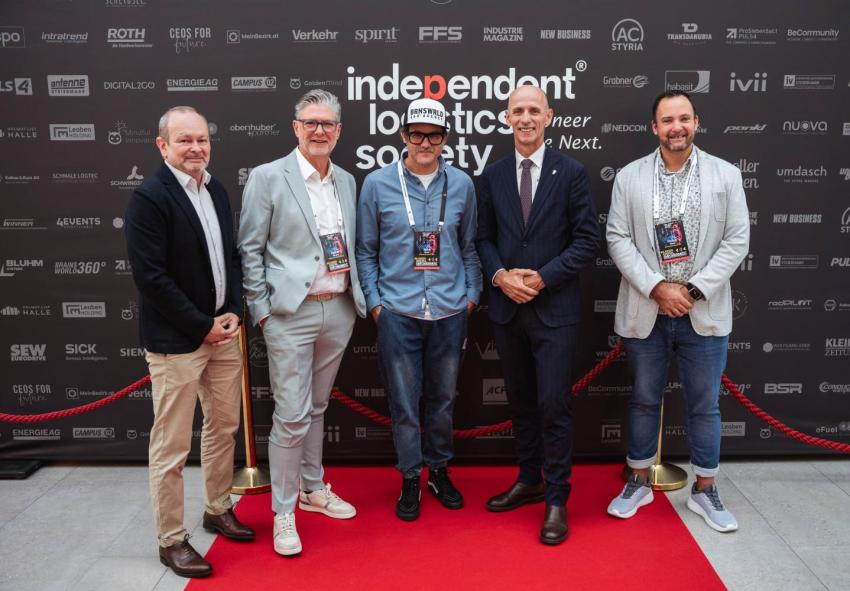 Gerald Hofer (Knapp AG, CEO)_Kajetan Bergles (Managing Partner & ILS  Projectlead)_Mike Reiter, MSc (Brainsworld, CMO Owner)_DI Willibald Ehrenhoefer (steirischer  Landesrat für Wirtschaft, Arbeit, Finanzen, Wissenschaft und Forschung)_Philipp Maier (Brainsworld,  CEO, Owner)