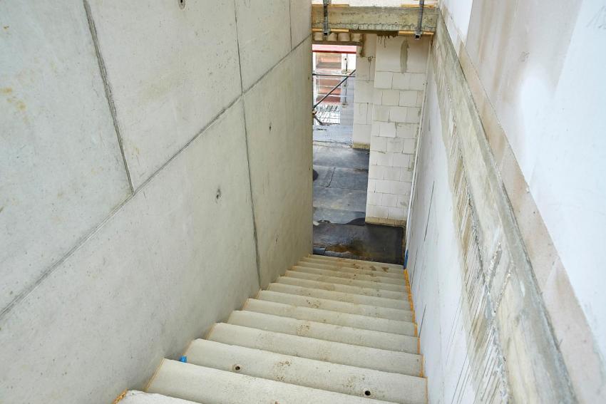 Betonfertigteilbaustelle