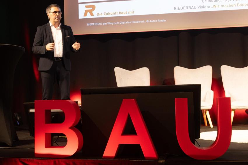 Anton Rieder, Riederbau