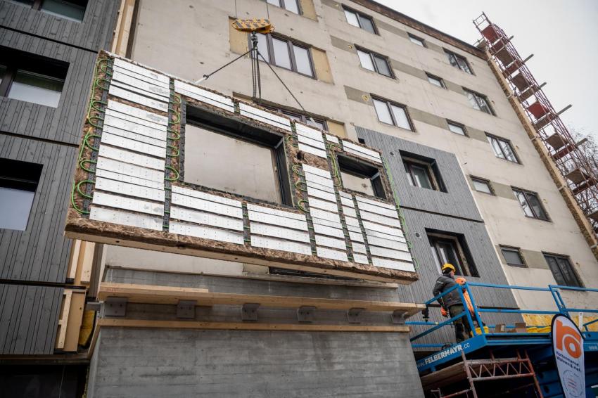 Serielle Sanierung, serielle Bauweise