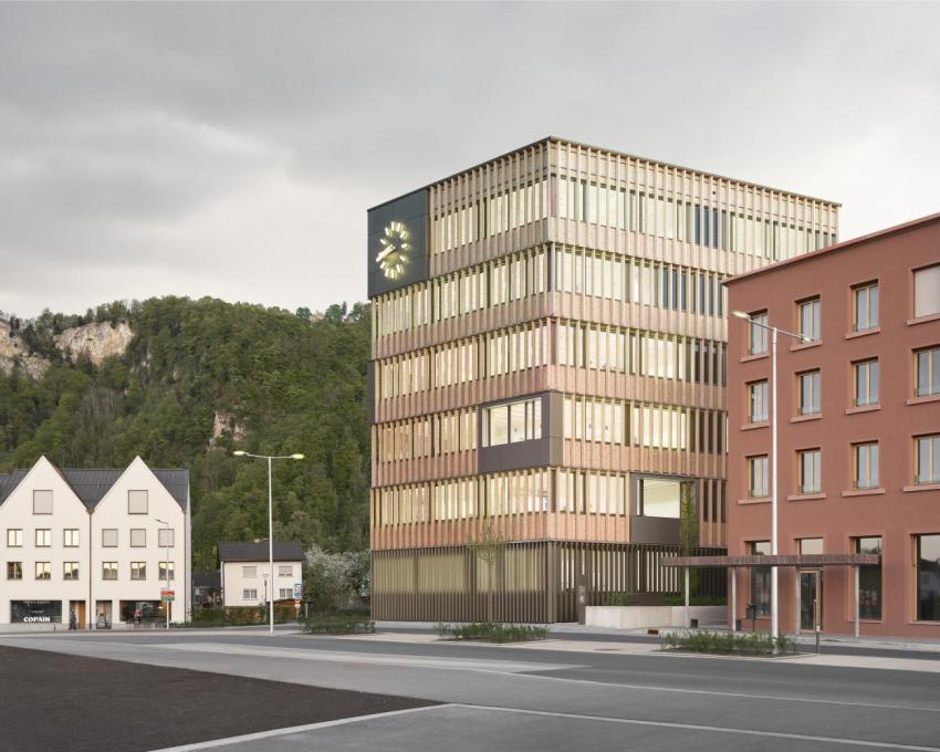 Rathaus aus Holz