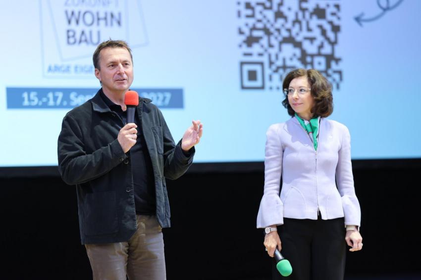 Stefan Hutter und Isabella Stickler bedanken sich für das große Interesse an der 31. ARGE Fachtagung in Bad Ischl.