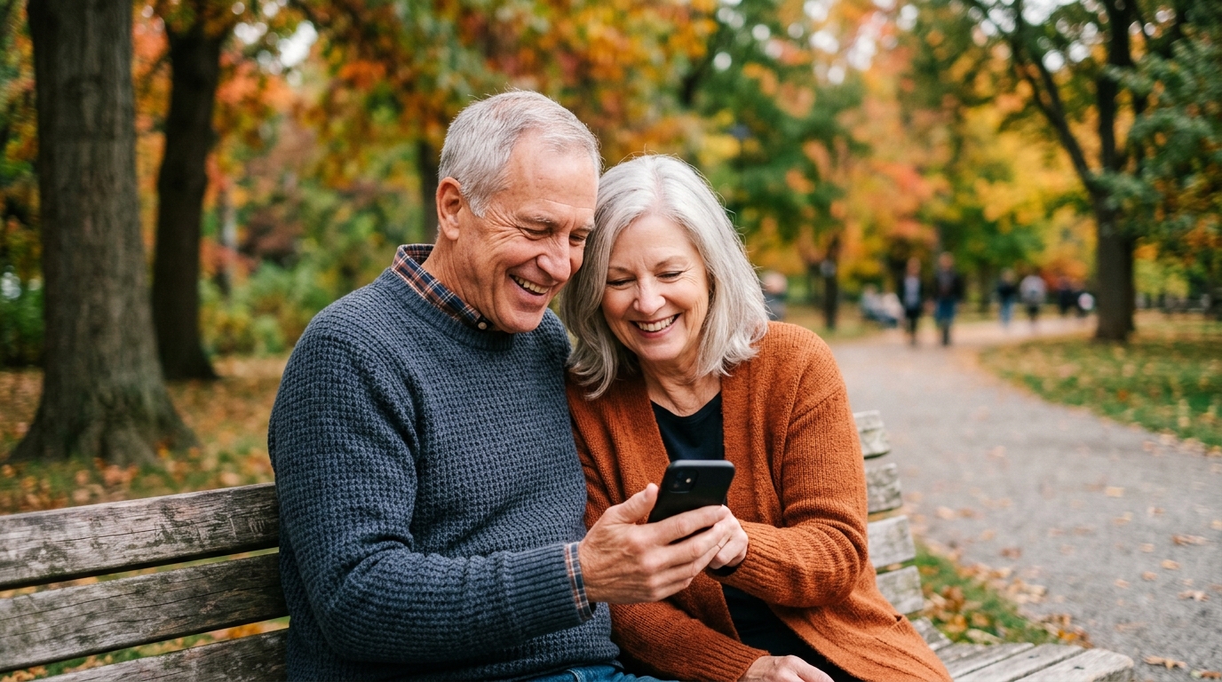 Online-Dating ab 60: Mit Authentizität und Sicherheit zum neuen Lebensglück