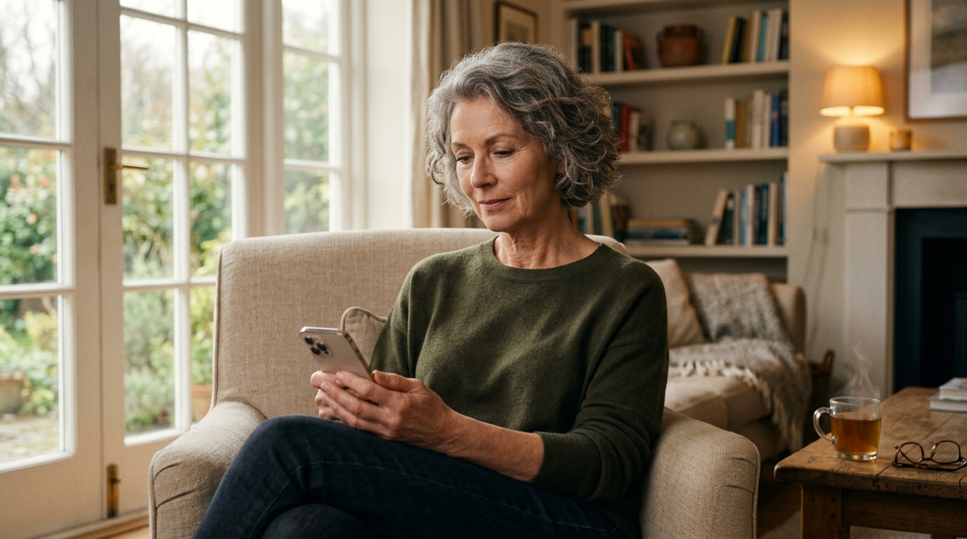 Dating über 60: Warnsignale und Sicherheit beim Online-Dating