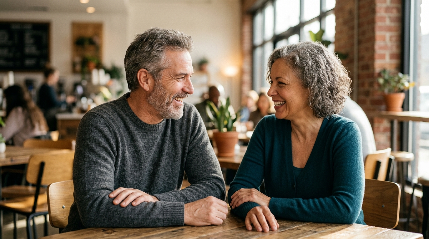 Finding Your Feet: Navigating the First Date After 50