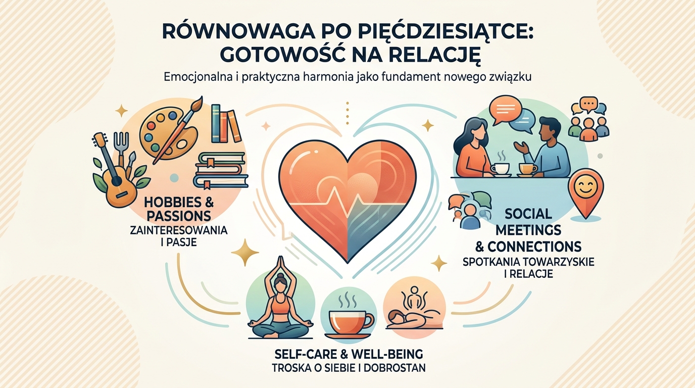 Gotowość na nową miłość: Jak rozpoznać, że czas wrócić do randkowania po 50?