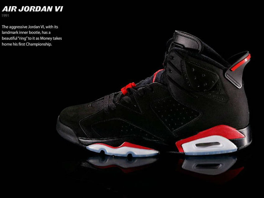Efsane Ayakkabılar: Air Jordan VI (6) 1991