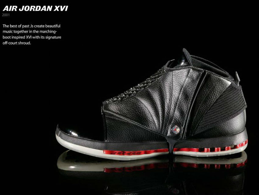 Efsane Ayakkabılar: Air Jordan XVI (16) 2001