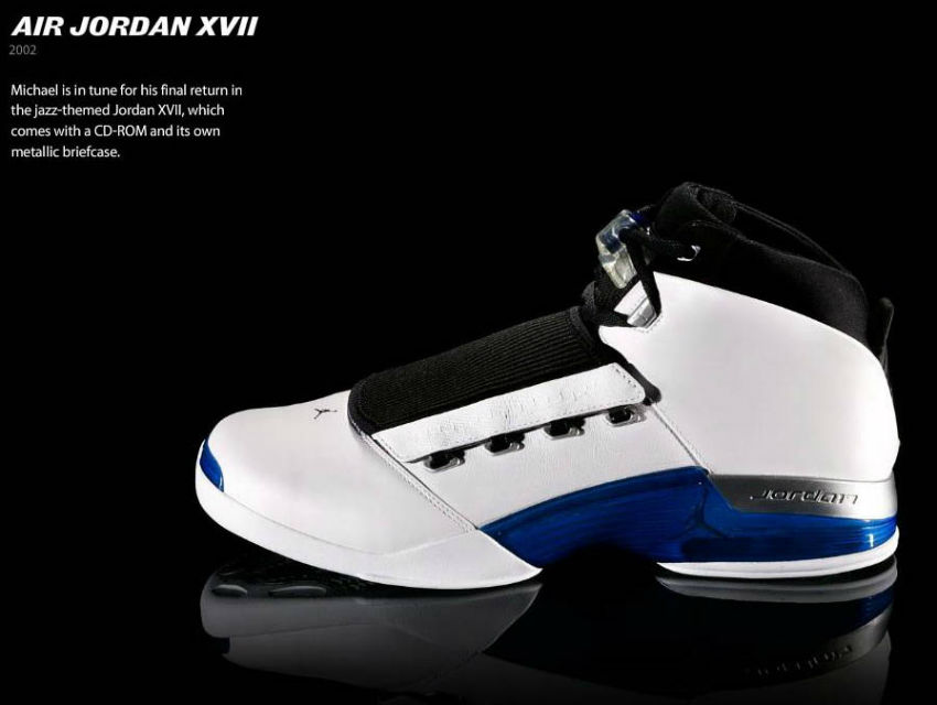 Efsane Ayakkabılar: Air Jordan XVII (17) 2002
