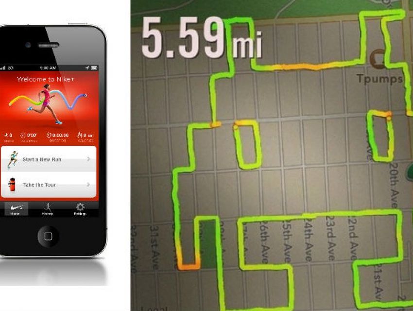 Nike+ Koşu Rotalarıyla Resim Çizebilir Misin?