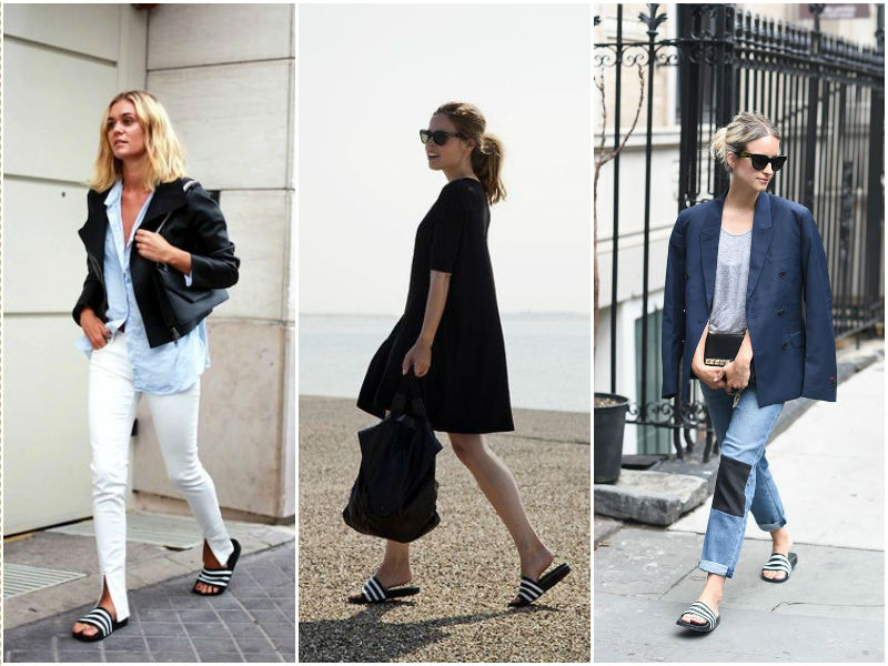 adidas Slide terlik kombinleri