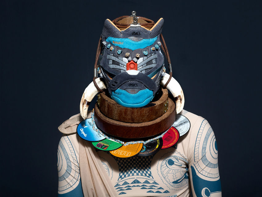 Asics GEL-Lyte III’ten Tribal Maskeler Yapmak