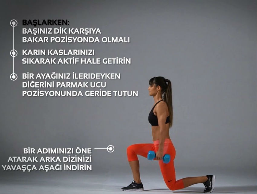 Walking Lunges Nasıl Yapılır?
