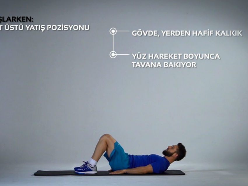 Alternate Heel Touchers Egzersizi Nasıl Yapılır?