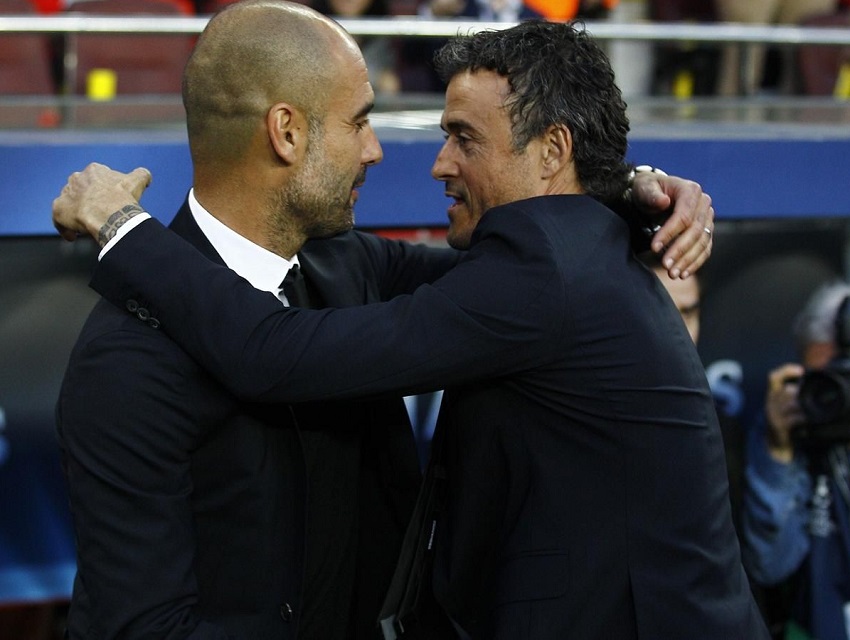 Halef Luis Enrique, Selef Guardiola’ya Karşı