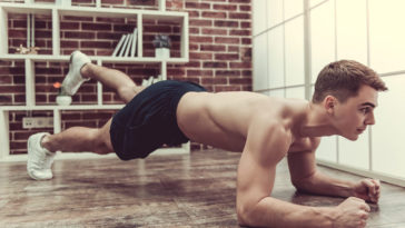 plank mountain climber