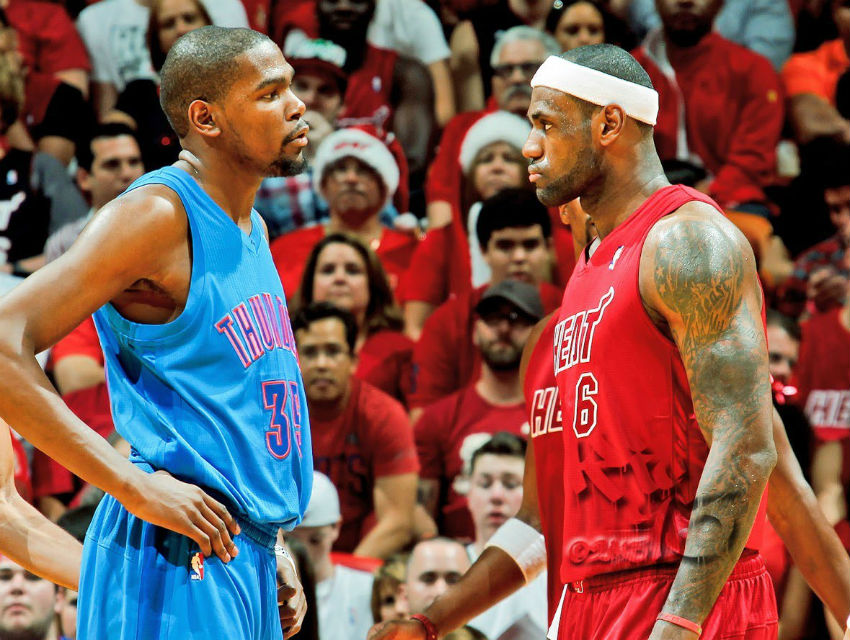 Durant ve LeBron James