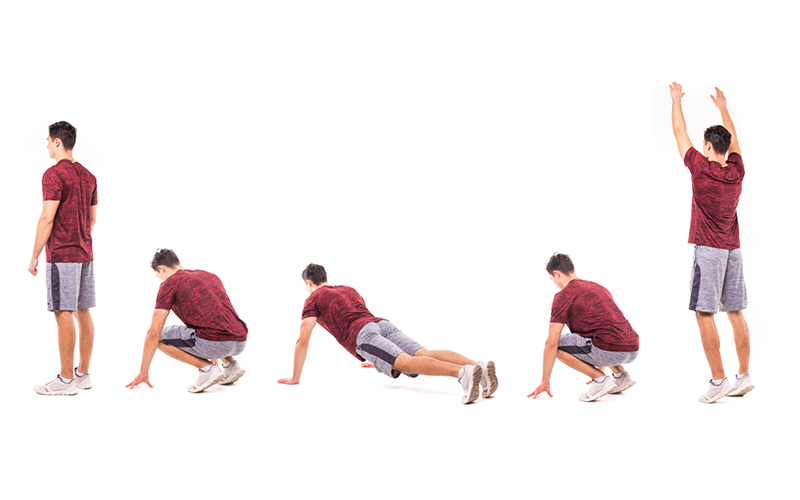 burpees egzersizi