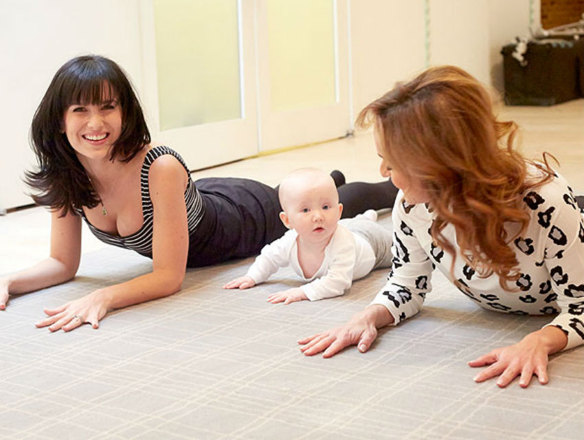 Aile Boyu Huzur: Çocuklarıyla Yoga Yapan Ünlüler