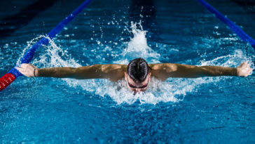 yüzme setleri ve yüzme araçları