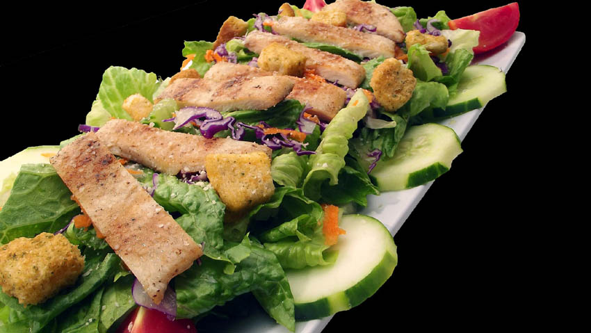 Protein Dolu Öğünler tavuk salata