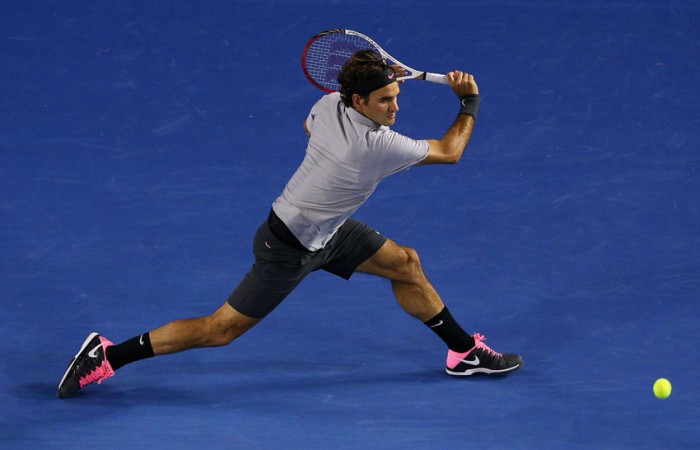 tenis tarihinde gelmiş geçmişTel el Backhand Roger Federer