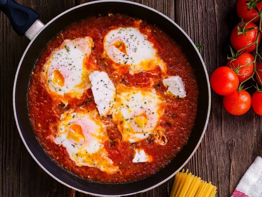 Kahvaltıya Özel Sağlıklı Tarifler menemen