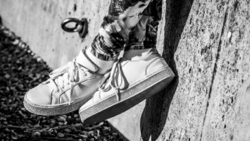 Trend Alarmı Karıştır Pul Payet ve Sneaker