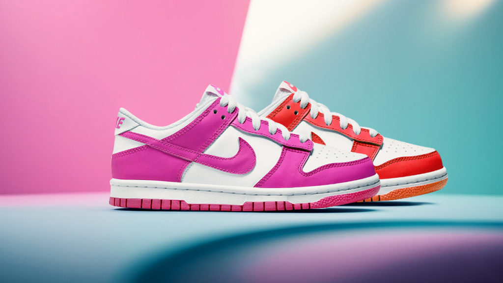 Kız Çocukları için Renkli Spor Ayakkabı Kombinleri