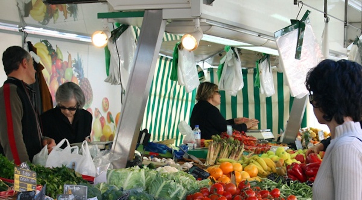Le marché de la Place Jourdan