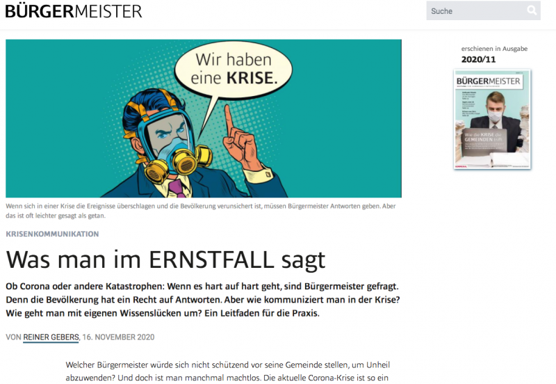 Mehr zur Bürgermeister-Zeitung im Internet.