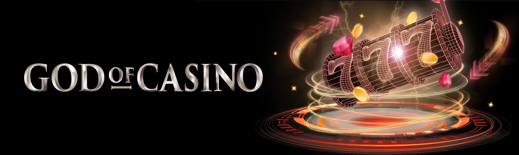 God of Casino banner