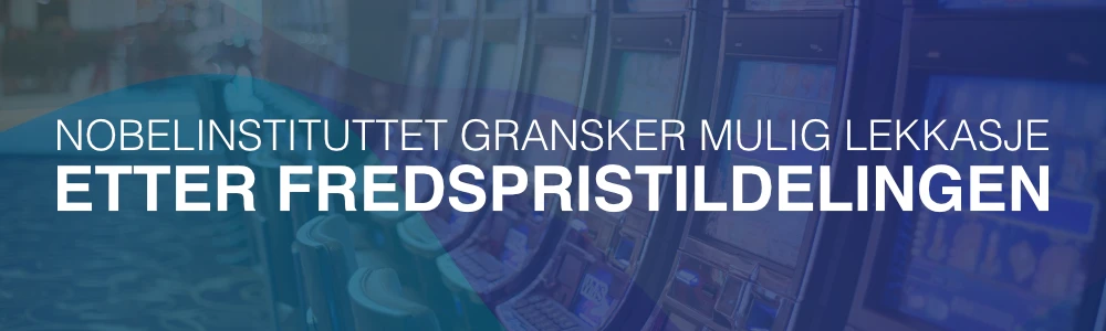 Nobelinstituttet gransker mulig lekkasje etter fredspristildelingen