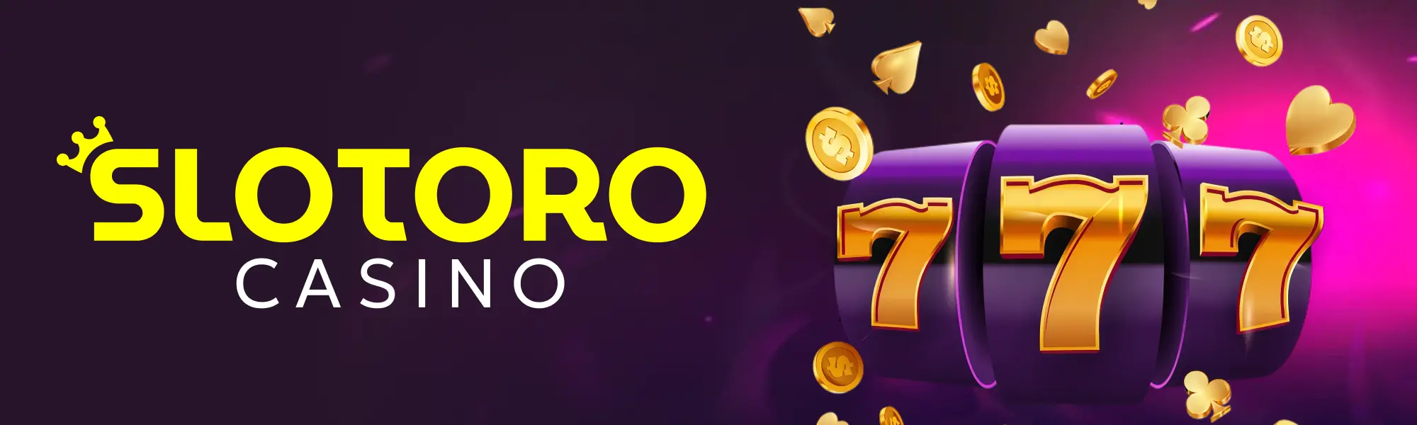 Slotoro banner