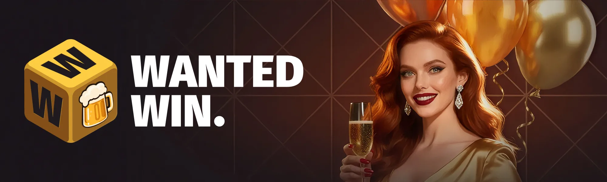 Wanted Win banner