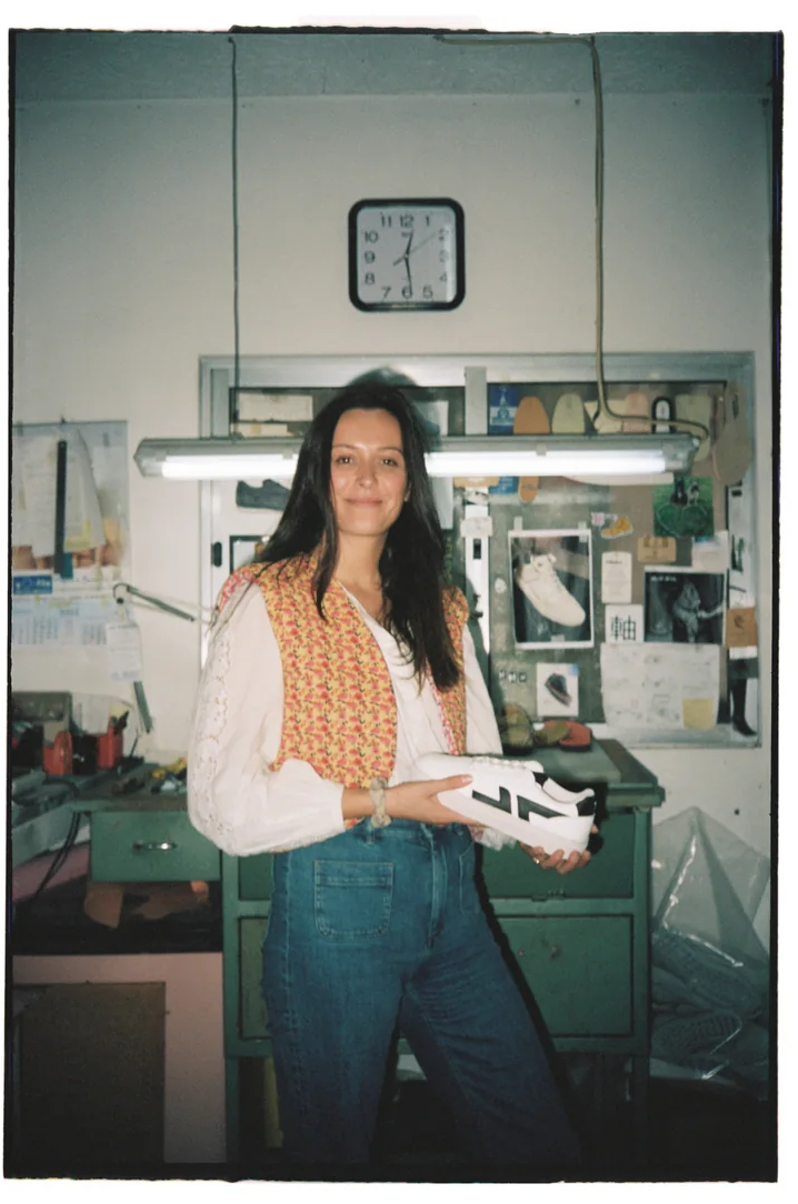 Founder of Zèta footwear Laure