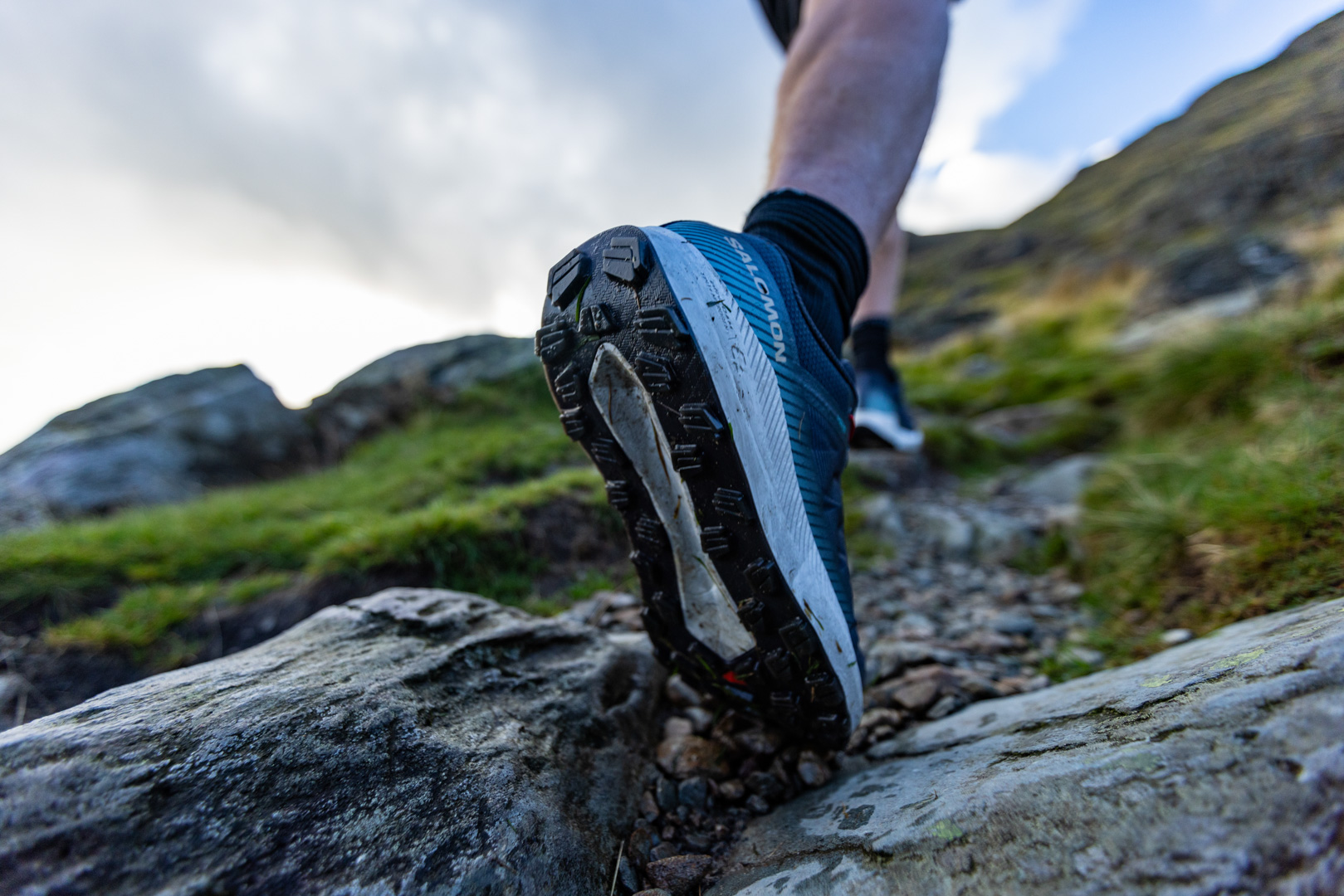 Solomon vision trail running shoe