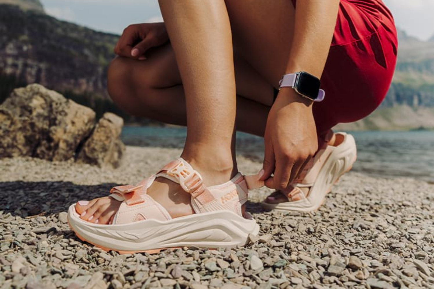 【公式完売品】HOKA インフィニハイクTC INFINI HIKE TC HOKA Launches the Infini Hike TC: A Trail-Ready Open-Toe Sandal