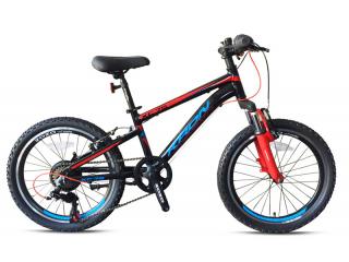 Kron Xc 75 7 sp zwart rood V brakes