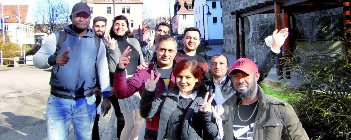 Erstorientierungskurs zur Integration von Flüchtlingen mit unsicherer Bleibeperspektive