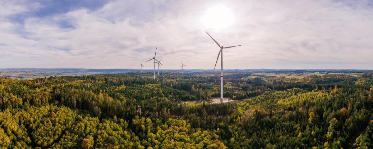 Mehr Windkraft in Baden-Württemberg (hier: Windkraftanlagen nahe Schwäbisch Hall)