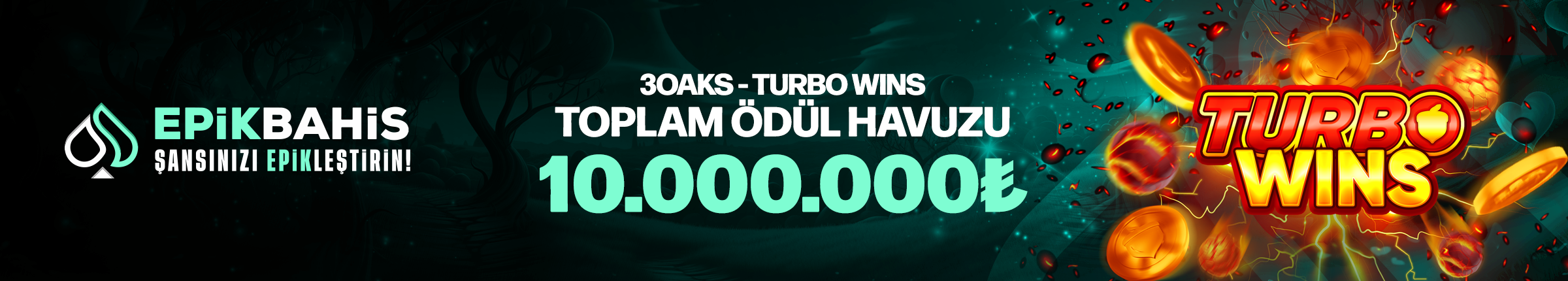 3OAKS - TURBO WINS